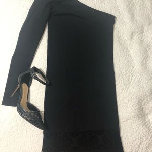 Bebe fitted spandex mini dress